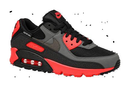 Hommes - Baskets - Nike Air Max 90 Kiss My Airs - Noir Laser Crimson