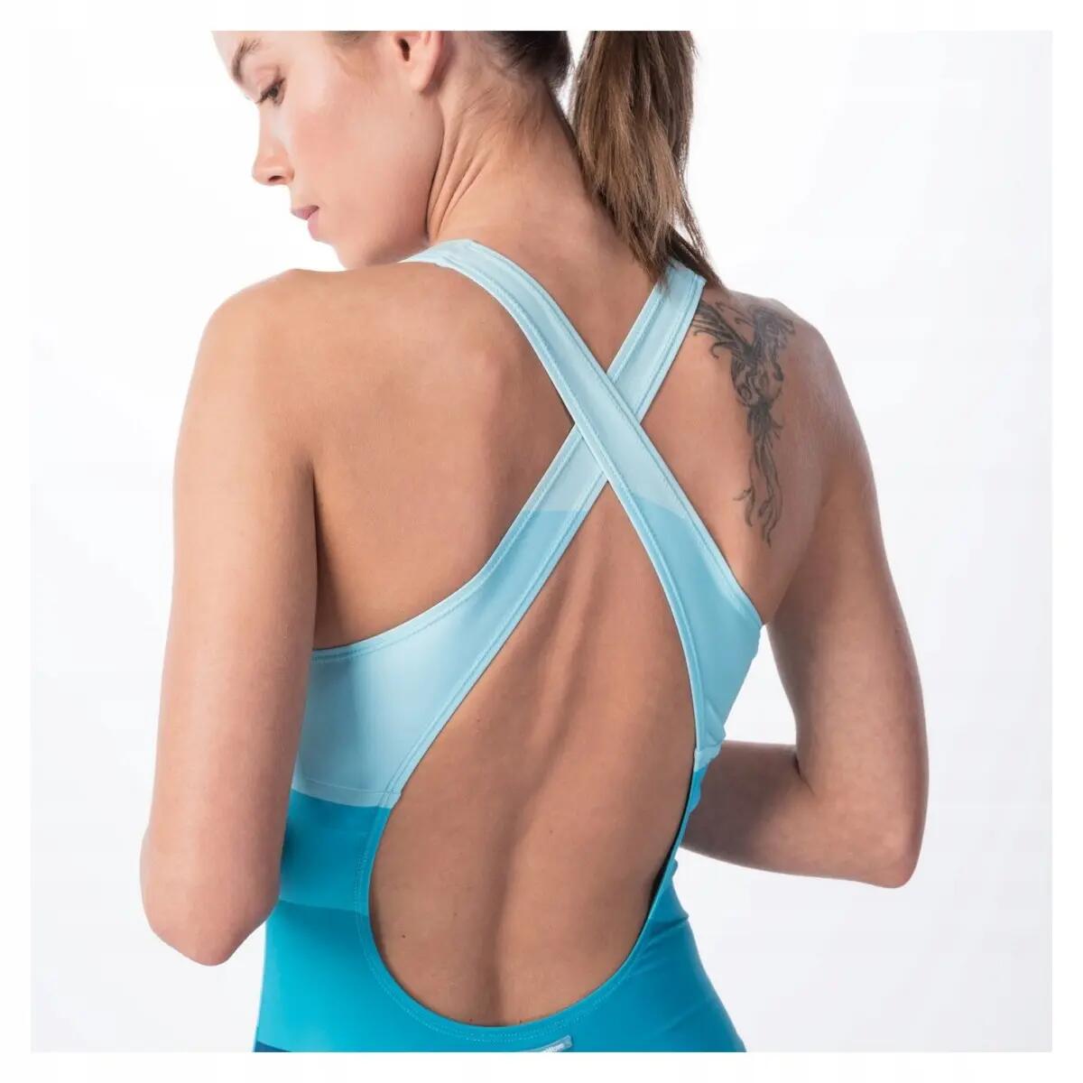 Maillot De Bain 1 Pièce SALAVA Femme (Bleu) 4/6