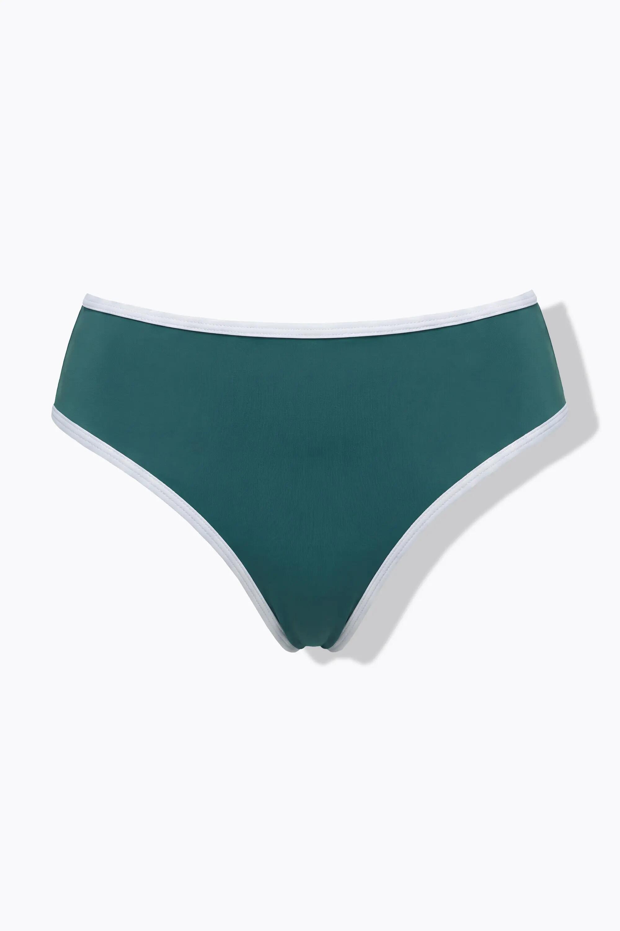 Dames Bikinislip biesjes hoge taille vormend 9/9