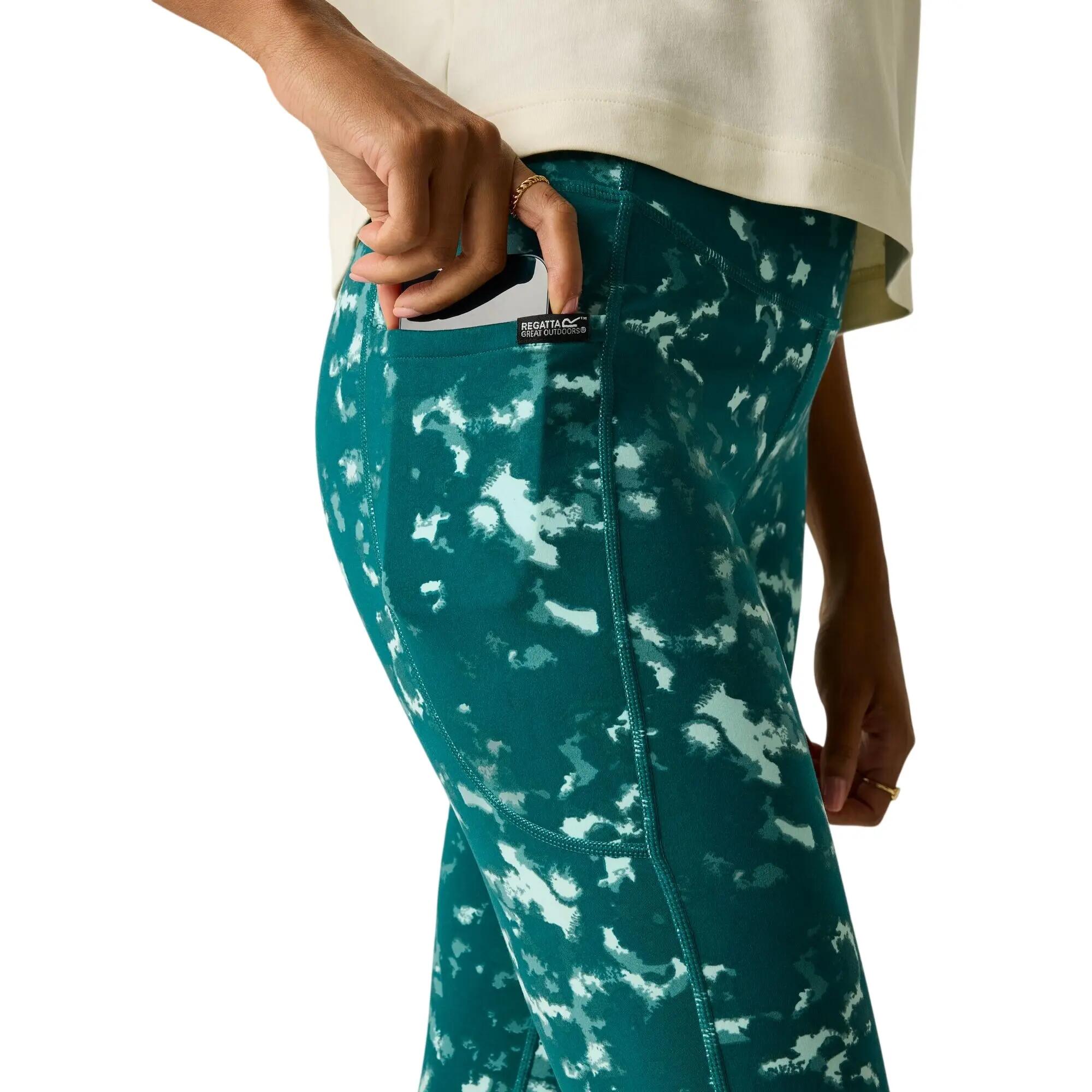 Leggings Pincelada Mulher (Mediterrâneo) 7/7