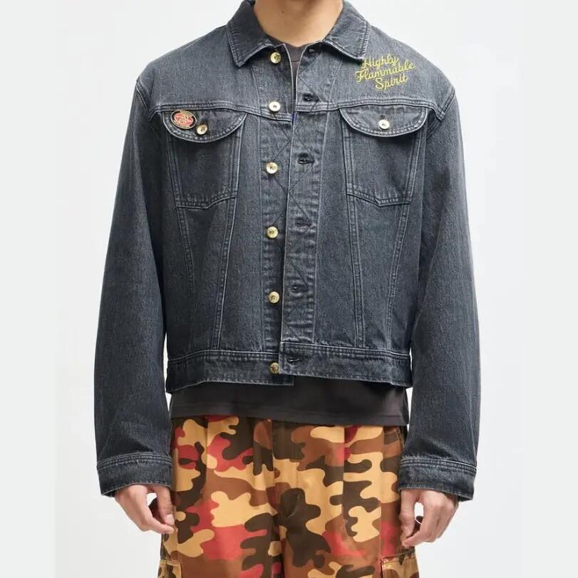 Deus Ex Machina  Giacca Unchained Trucker Jkt Black 8/8