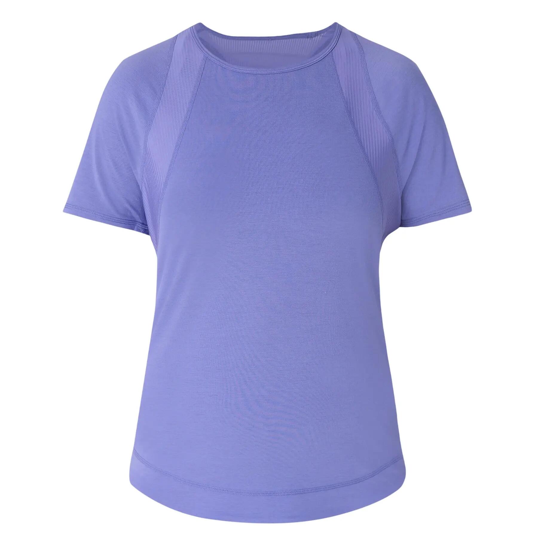 Camiseta Easy de Malla para Mujer aura azul 2/5