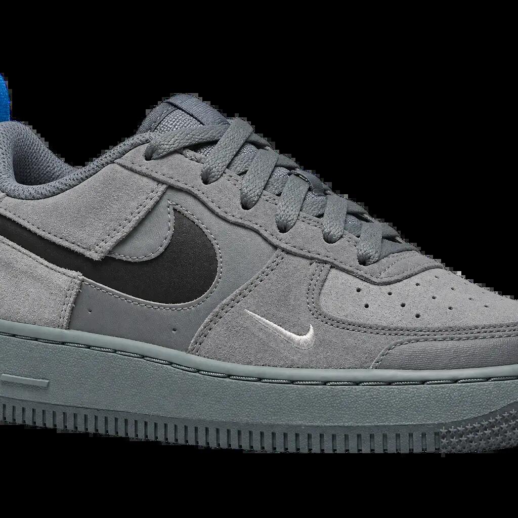 Kinder - Low-Top-Sneaker - Schnürung - Nike Air Force 1 - Smoke Grey