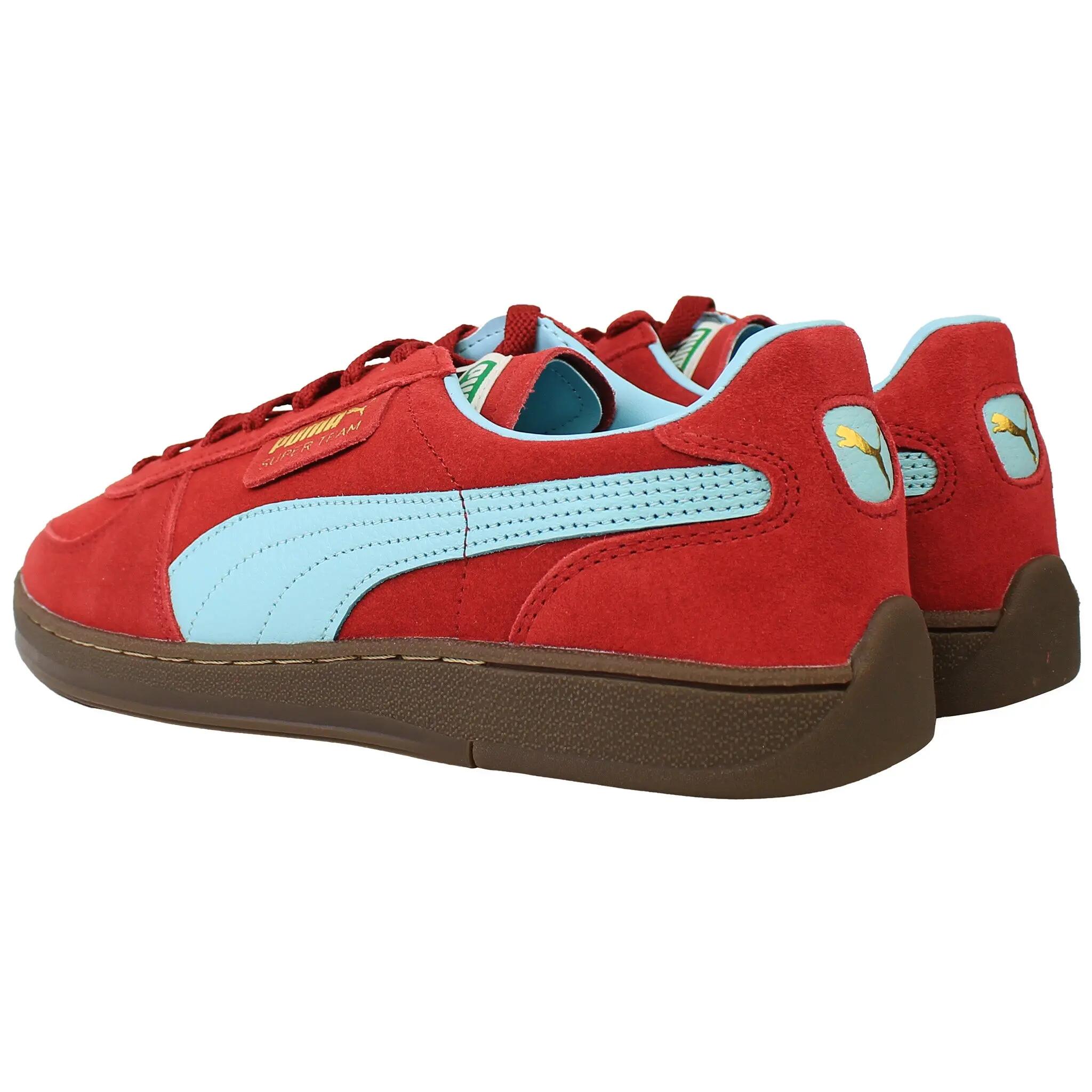 Puma Super Team SD Mens Red Trainers 3/5