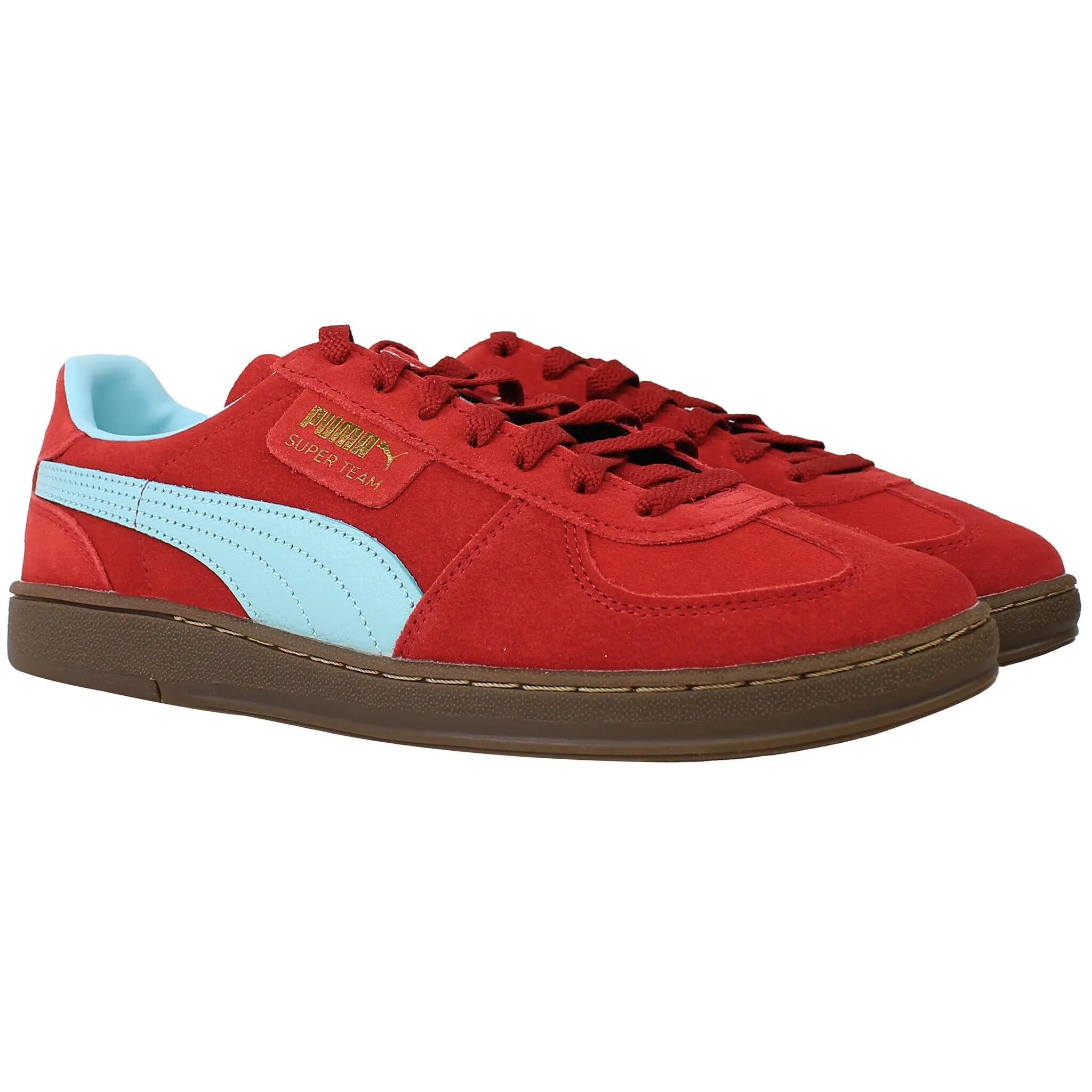 Puma Super Team SD Mens Red Trainers 2/5