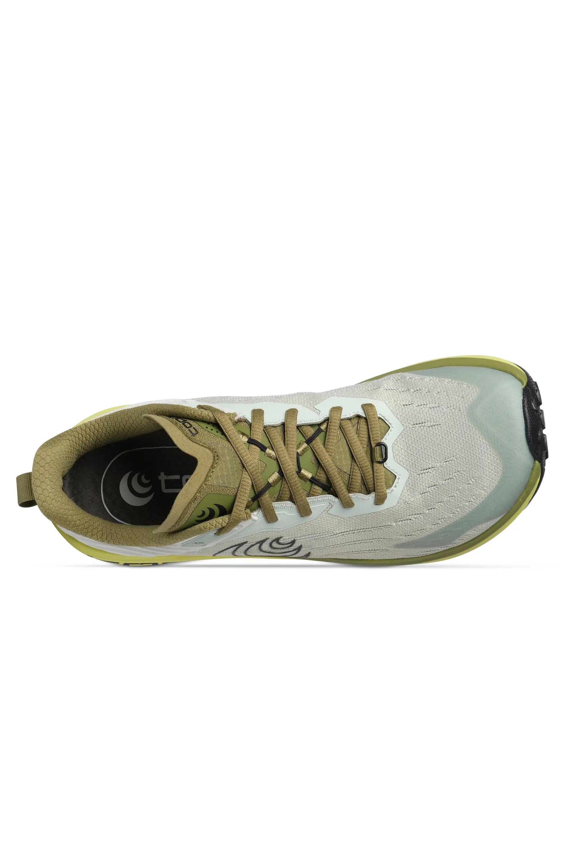 Zapatillas de trail running para hombre, máxima amortiguación, Vista, verde 3/4