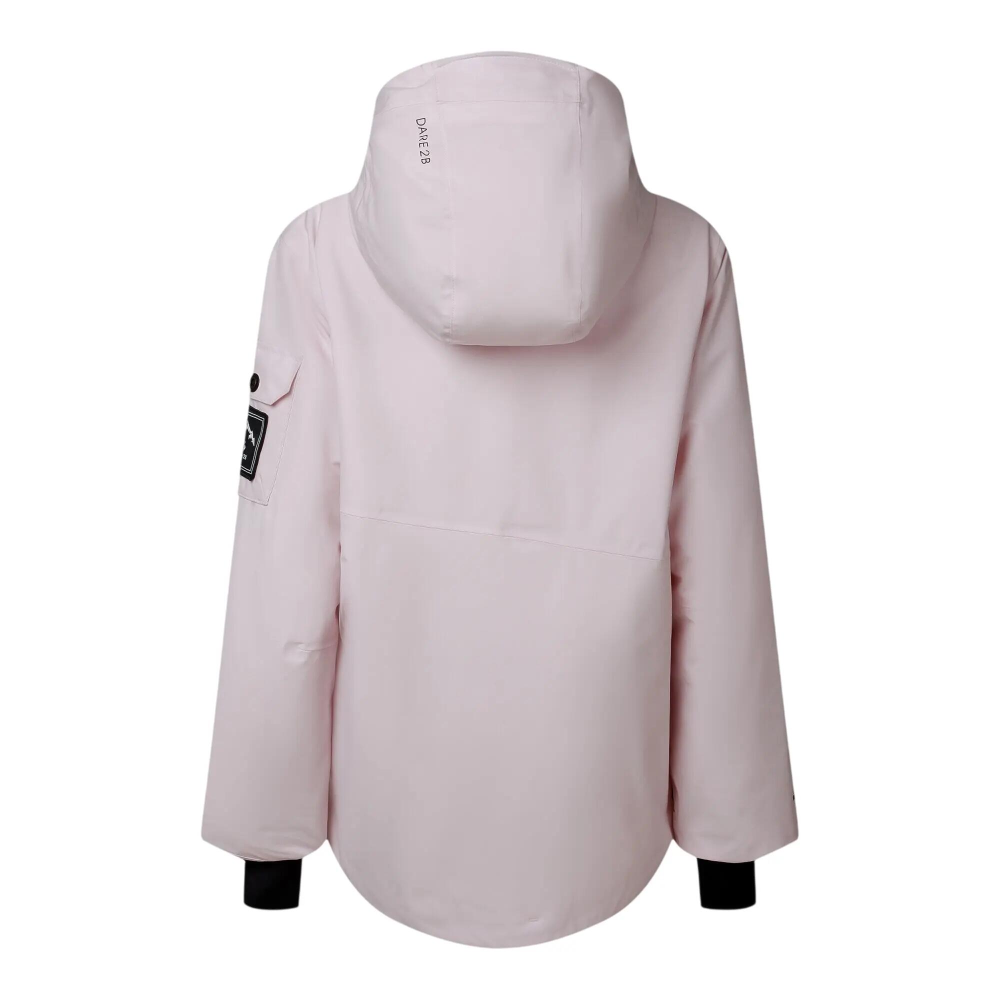 Casaco impermeável Ski Life II para mulher (Rosa Haze) 3/7