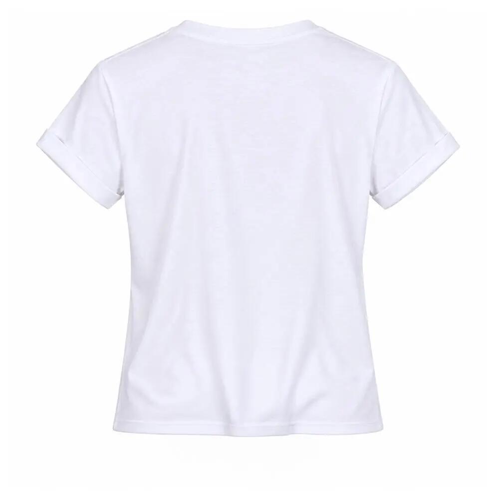 Champion Grafik T-Shirt für Mädchen, Weiß/Rosa 3/3