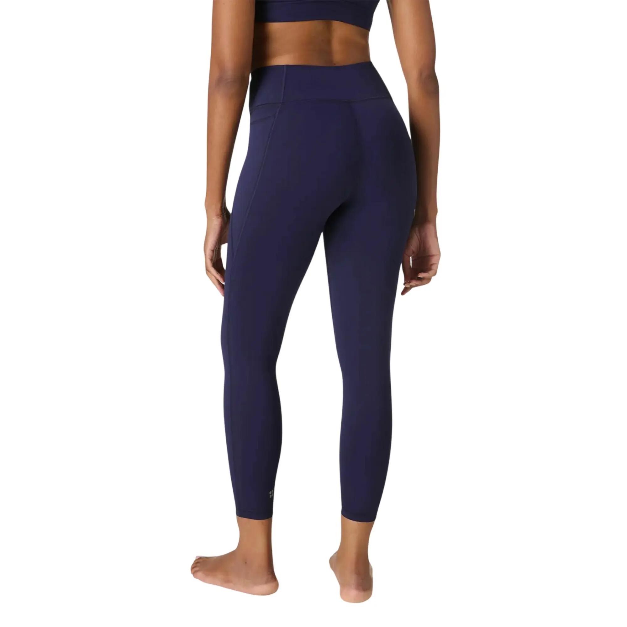 Legging Yoga ULTIMATE Femme (Bleu Nuit) 3/4