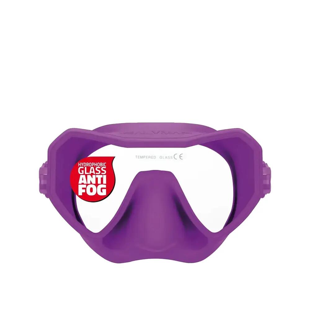 Máscara de mergulho Salvimar Neo Anti Neblina Violeta 2/3