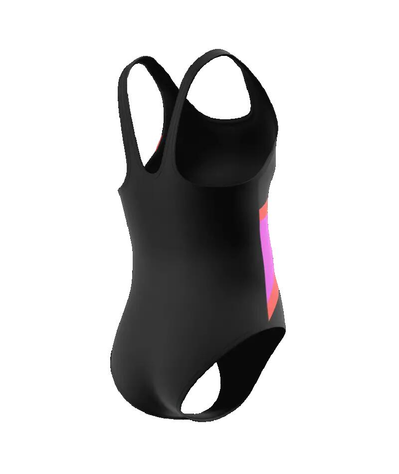 Speedo Badpak Hyperboom Butterfly Back Antraciet/PostItPnk 2/4