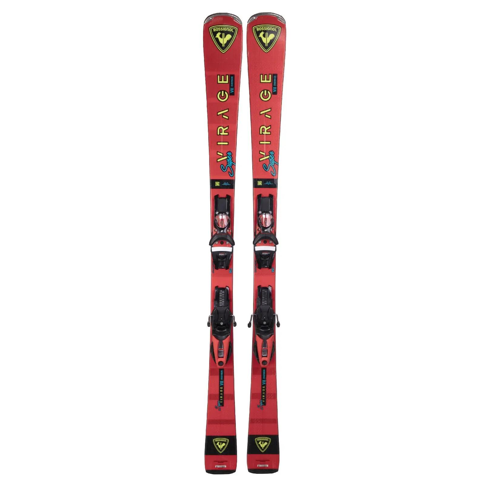 SECOND HAND - Sci Rossignol Super Virage Vii Oversize + Attacchi 2/4
