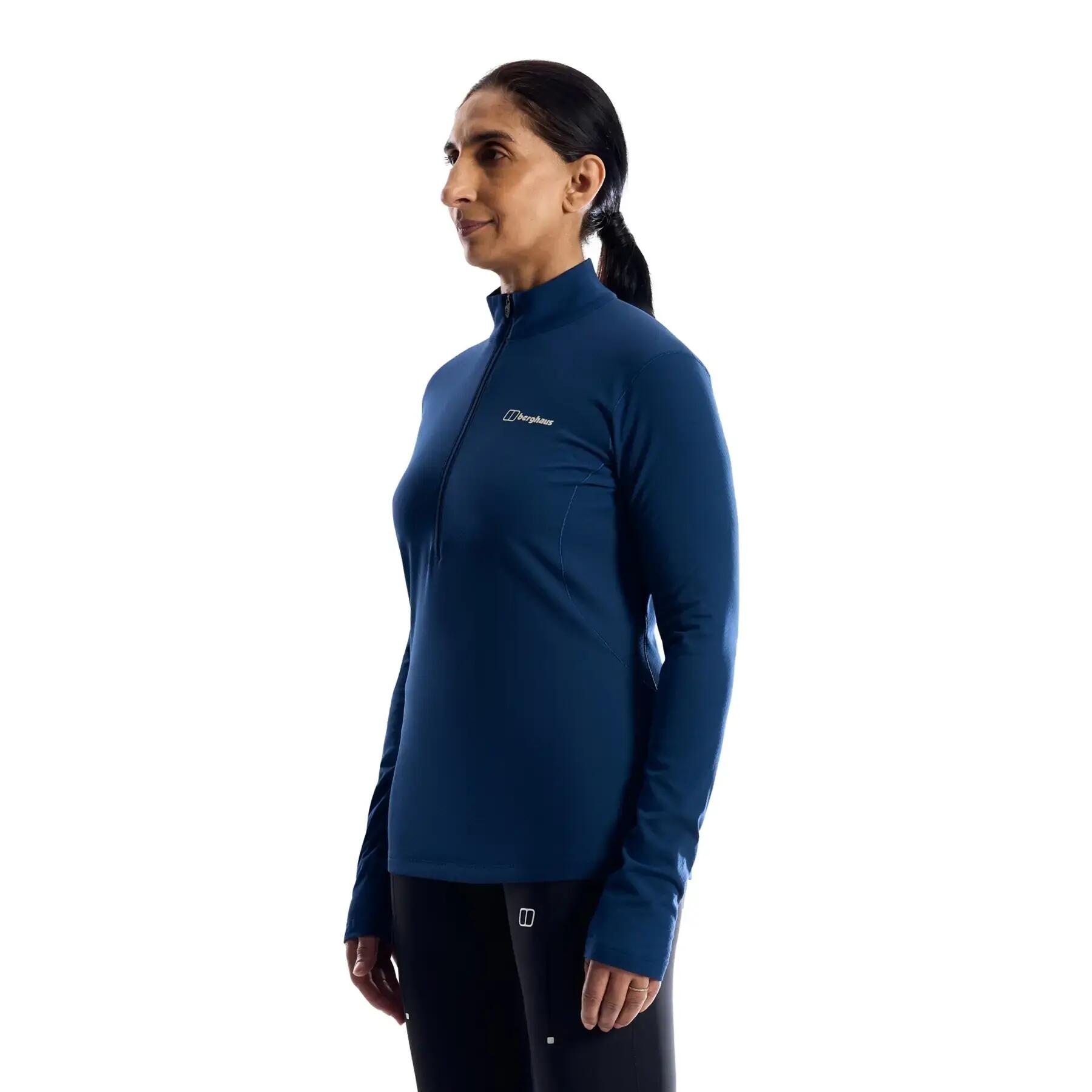 Women's 1/2 zip long sleeve jersey Berghaus Theralite 6/7