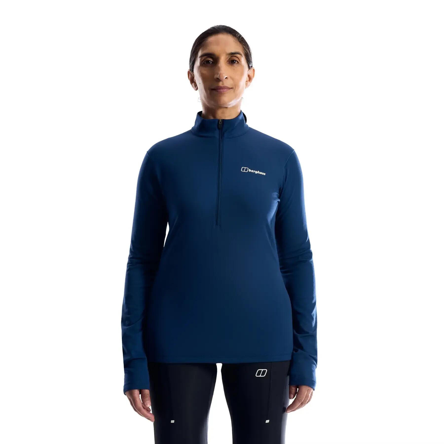 Women's 1/2 zip long sleeve jersey Berghaus Theralite 4/7