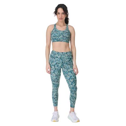 Brassière De Sport Motif/style Prairie POWER Femme (Bleu)