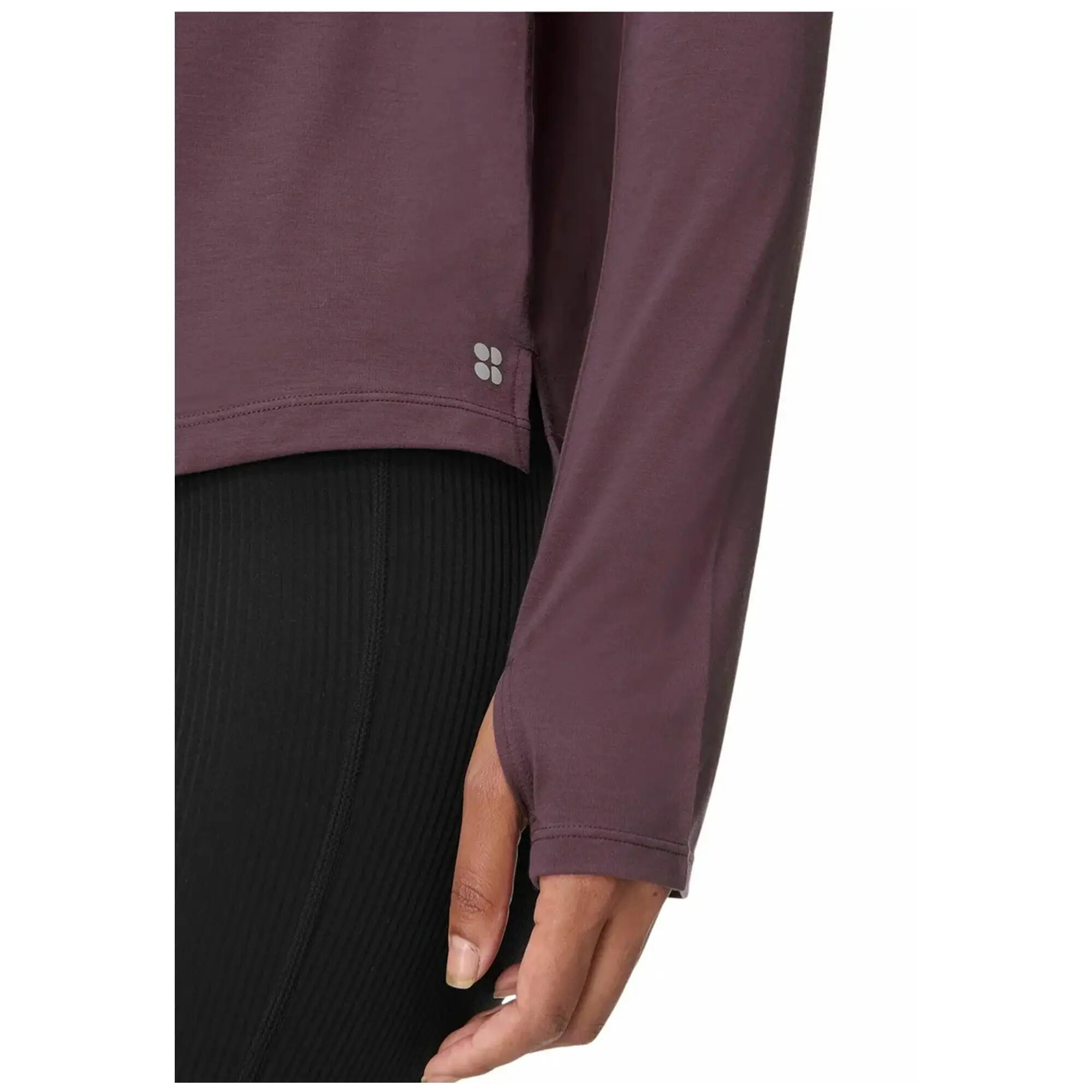 Soft Flow Studioshirt met lange mouwen voor dames (Neptune Purple) 3/3