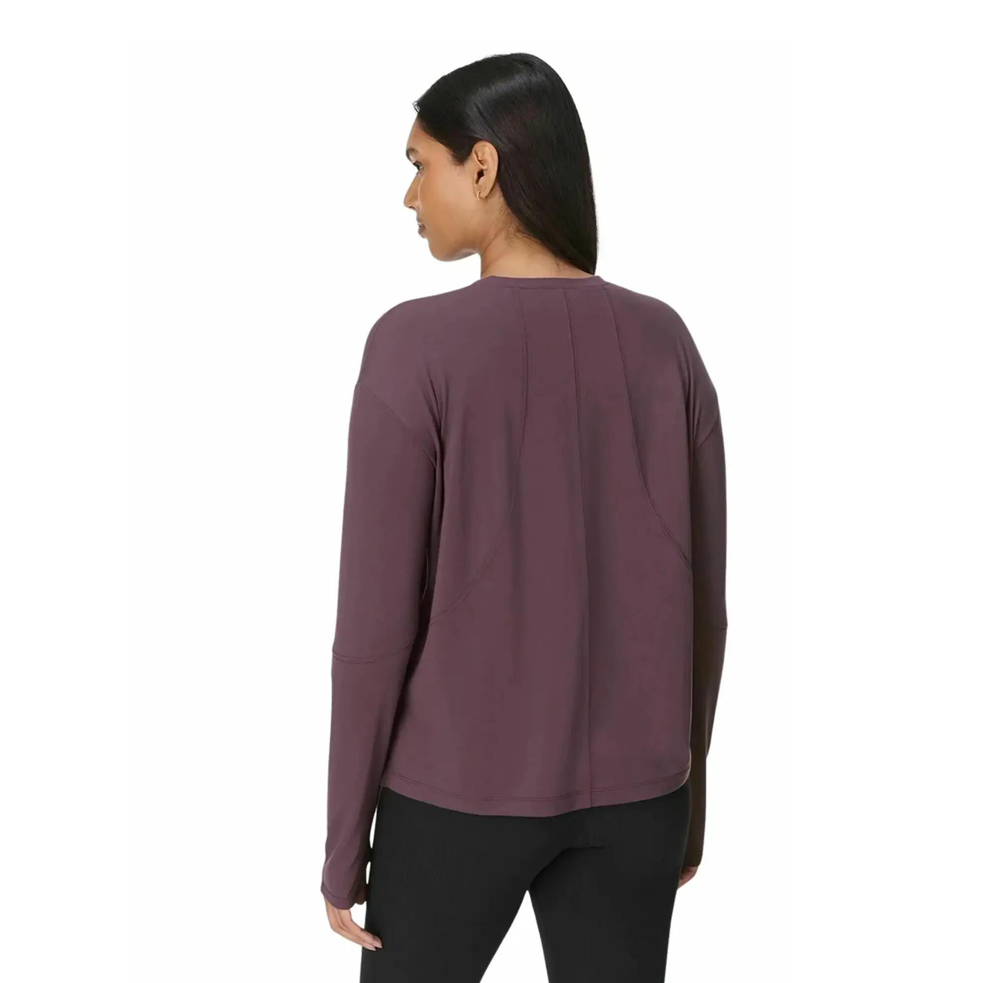 Soft Flow Studioshirt met lange mouwen voor dames (Neptune Purple) 2/3