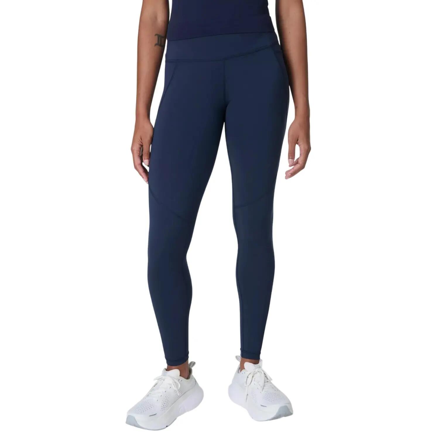 Legging Entraînement POWER Femme (Bleu Marine) 4/4