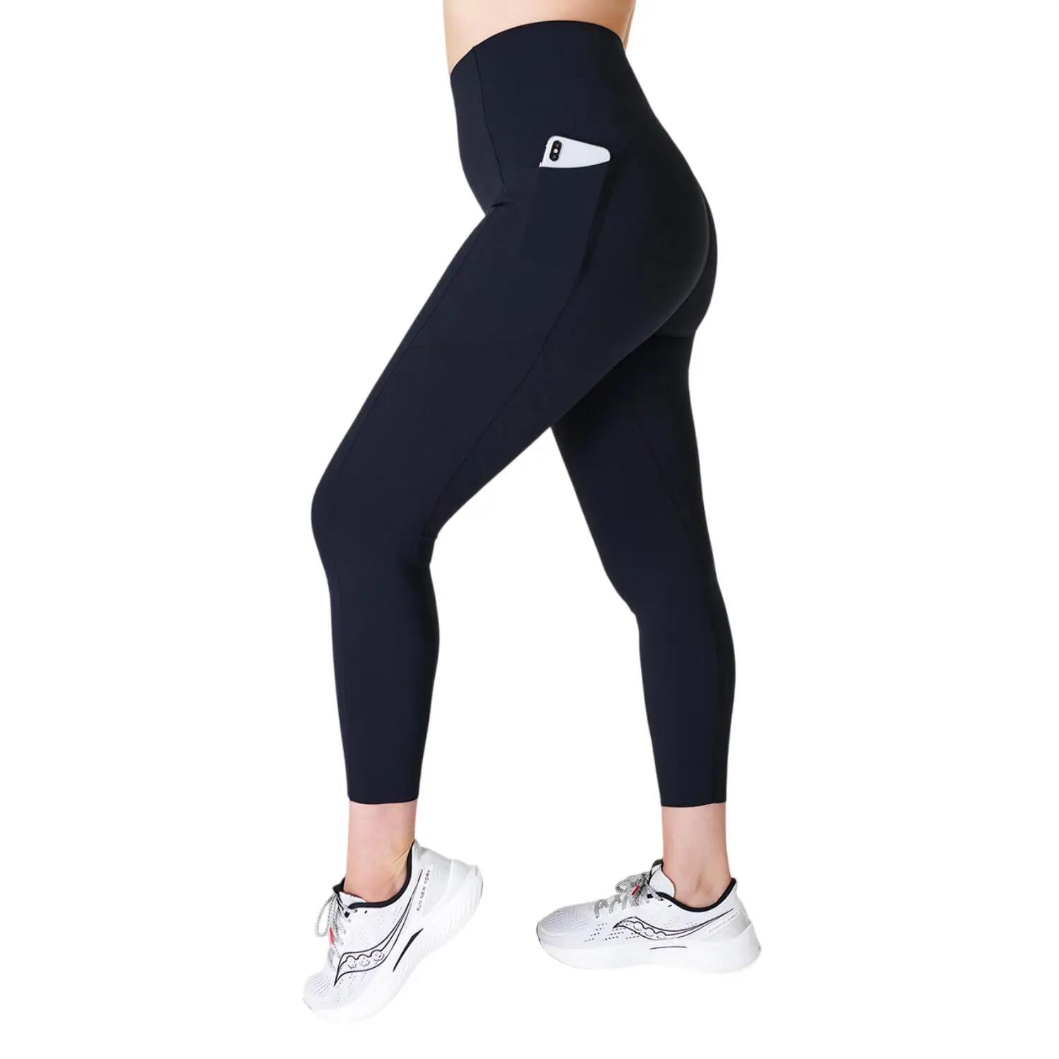 Legging Entraînement POWER ULTRASCULPT 7/8 Femme (Noir) 4/4