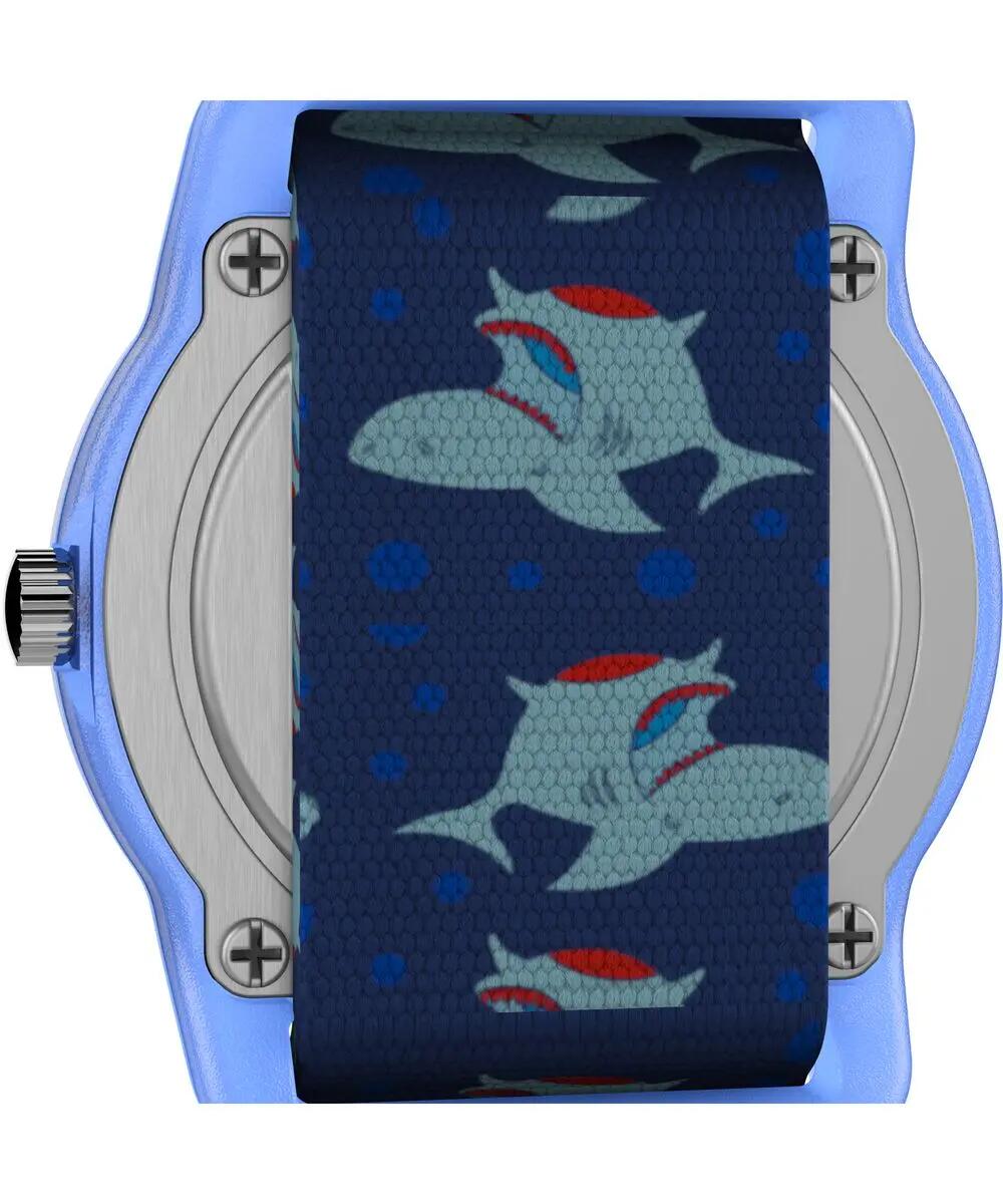 Timex Analogique Montre Bleu/Blanc TW7C13500 3/4