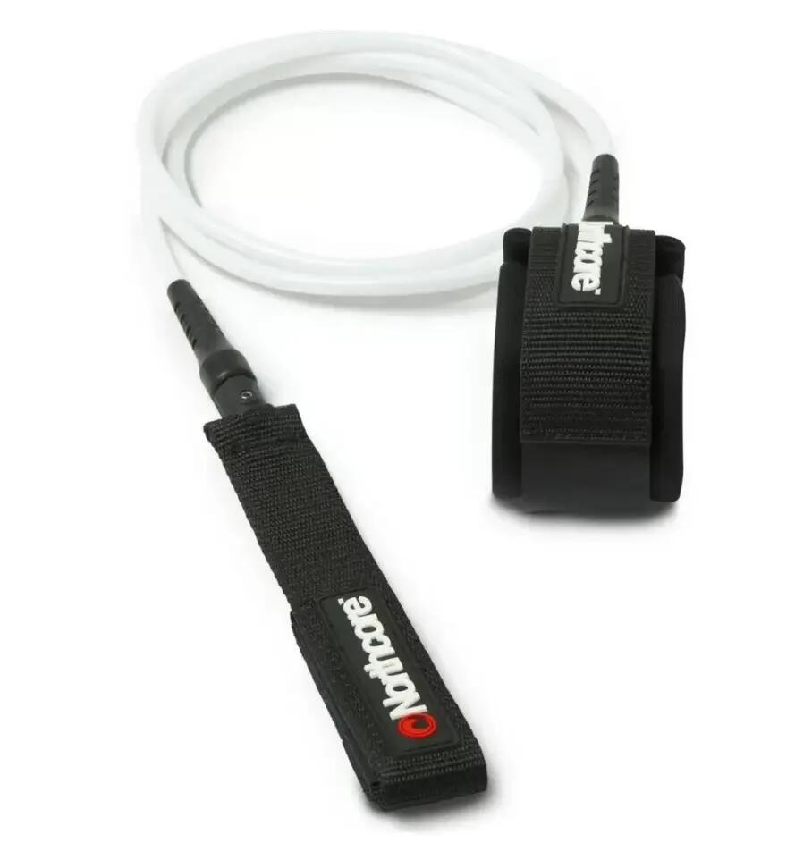 Laisse de surf 6mm 9FT - Blanche 2/2