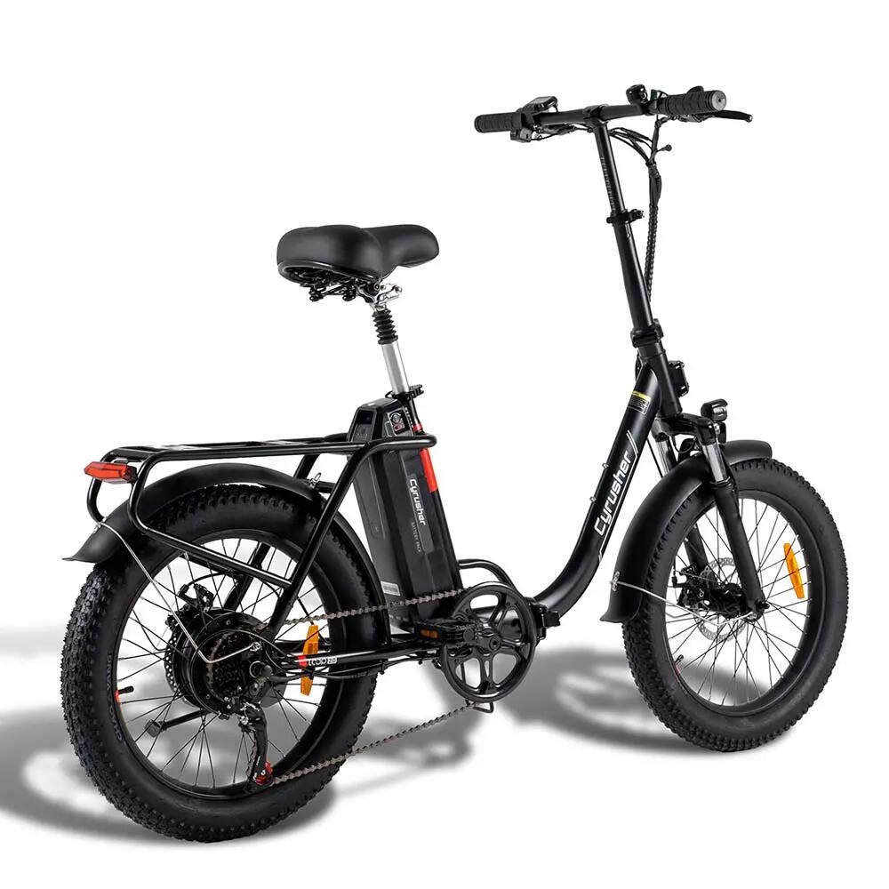 Bici elettrica pieghevole per adulti Loop: 20×3,0", 48V 10,4Ah 6/8