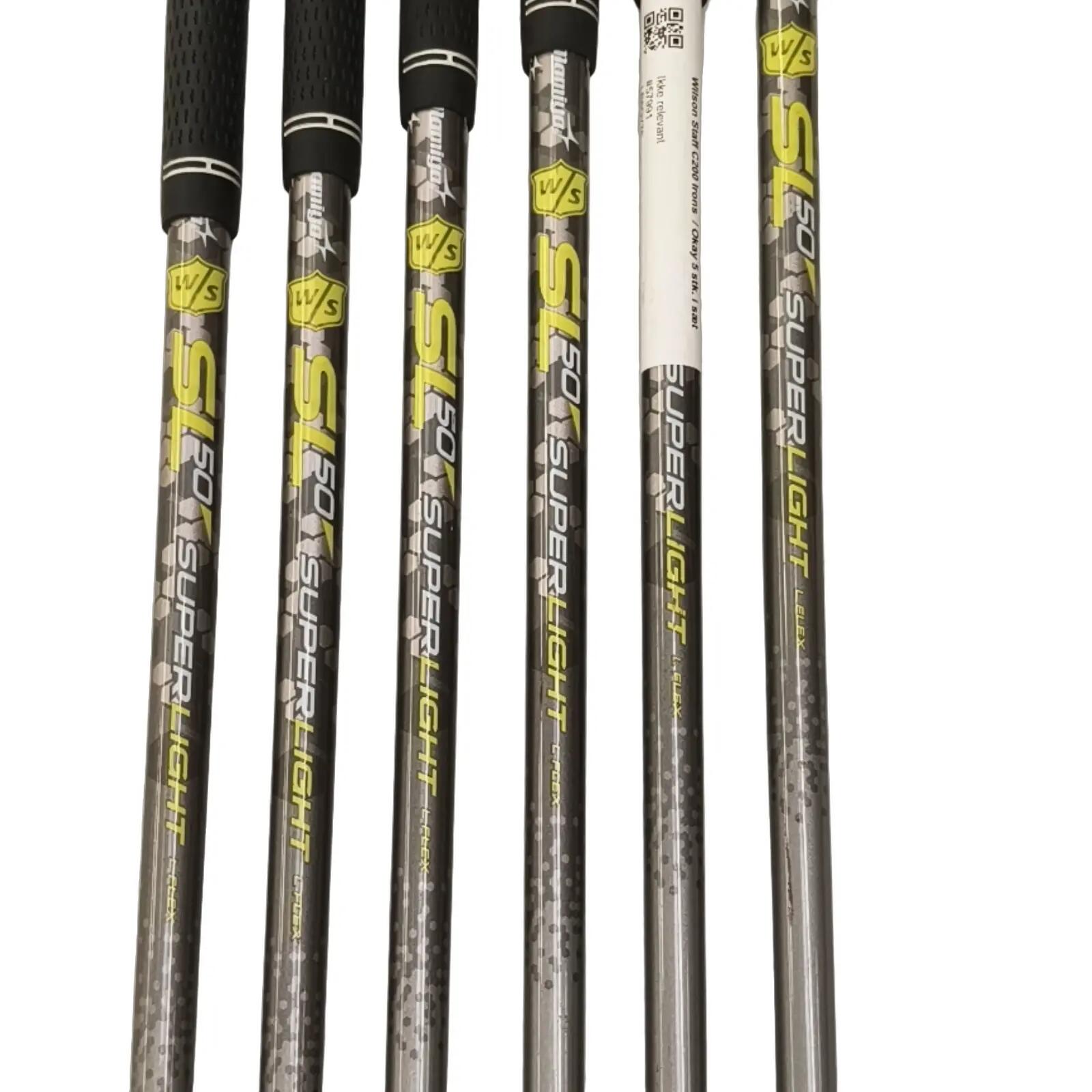 Wilson C200 IJzerset / 6-PW+SW / Flex Ladies / Grafiet 3/6