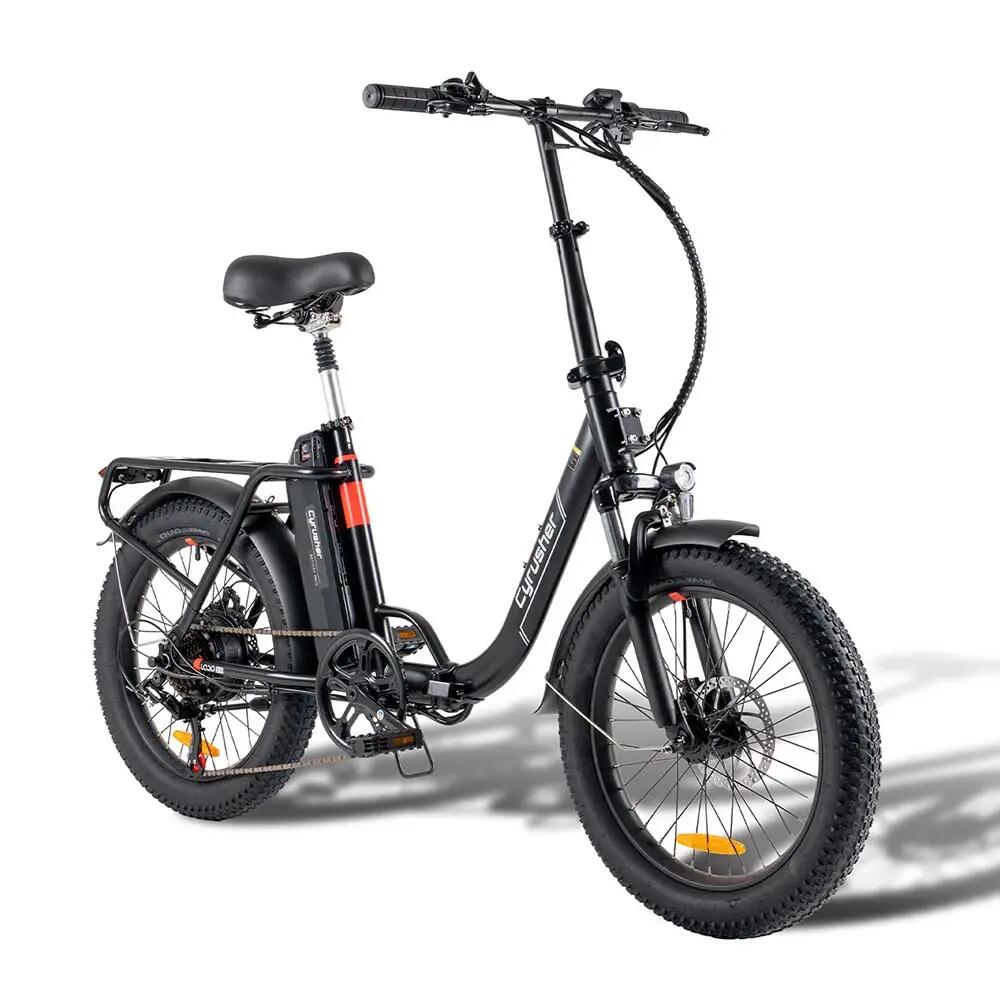 Bici elettrica pieghevole per adulti Loop: 20×3,0", 48V 10,4Ah 4/8