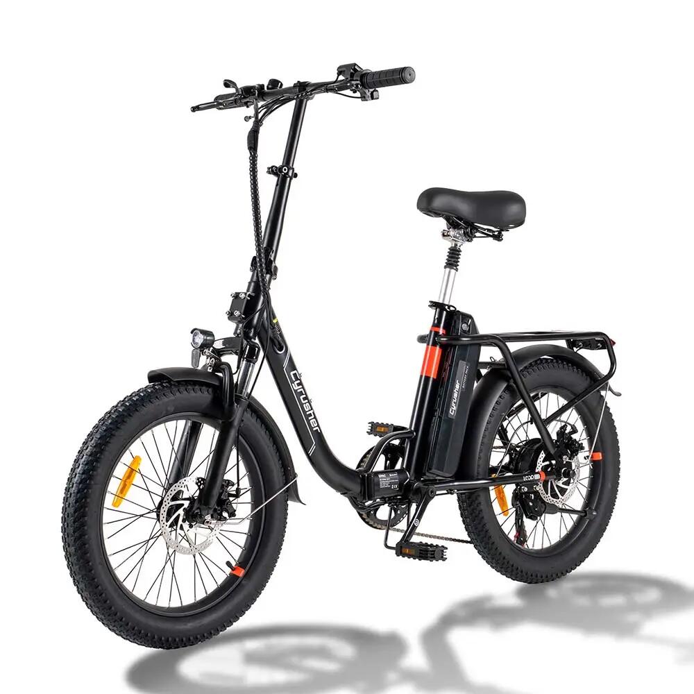 Bici elettrica pieghevole per adulti Loop: 20×3,0", 48V 10,4Ah 3/8