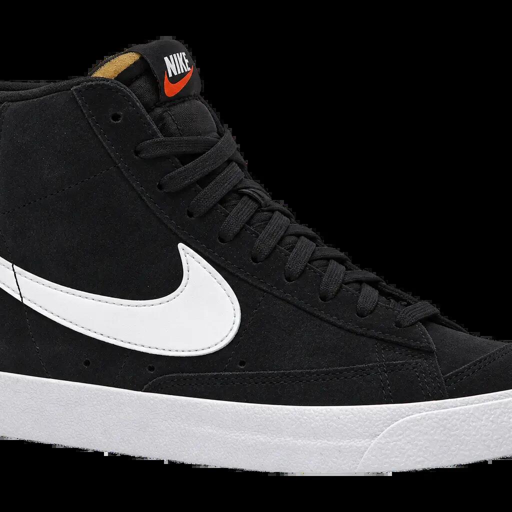Herren - Sneaker - Wildleder - Nike Blazer Mid 77 - Schwarz-Weiß
