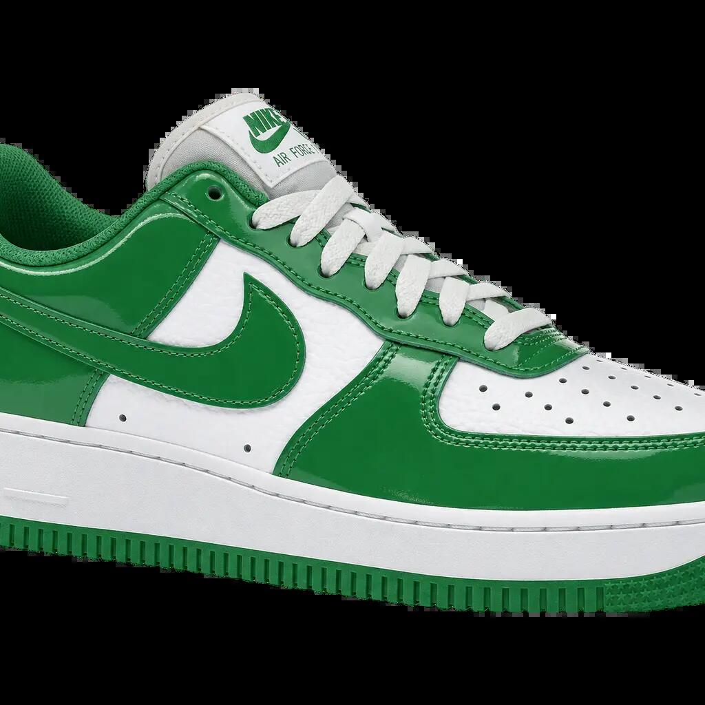 Damen - Sneaker - Nike Air Force 1 '07 - Kelly Green, Patent, Grün