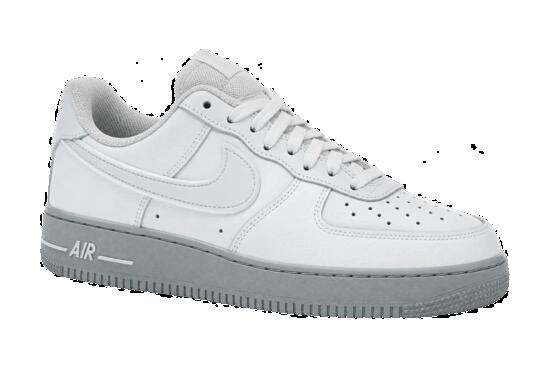 Uomo - Sneaker - Nike Air Force 1 '07 - Bianco Light Smoke Grey