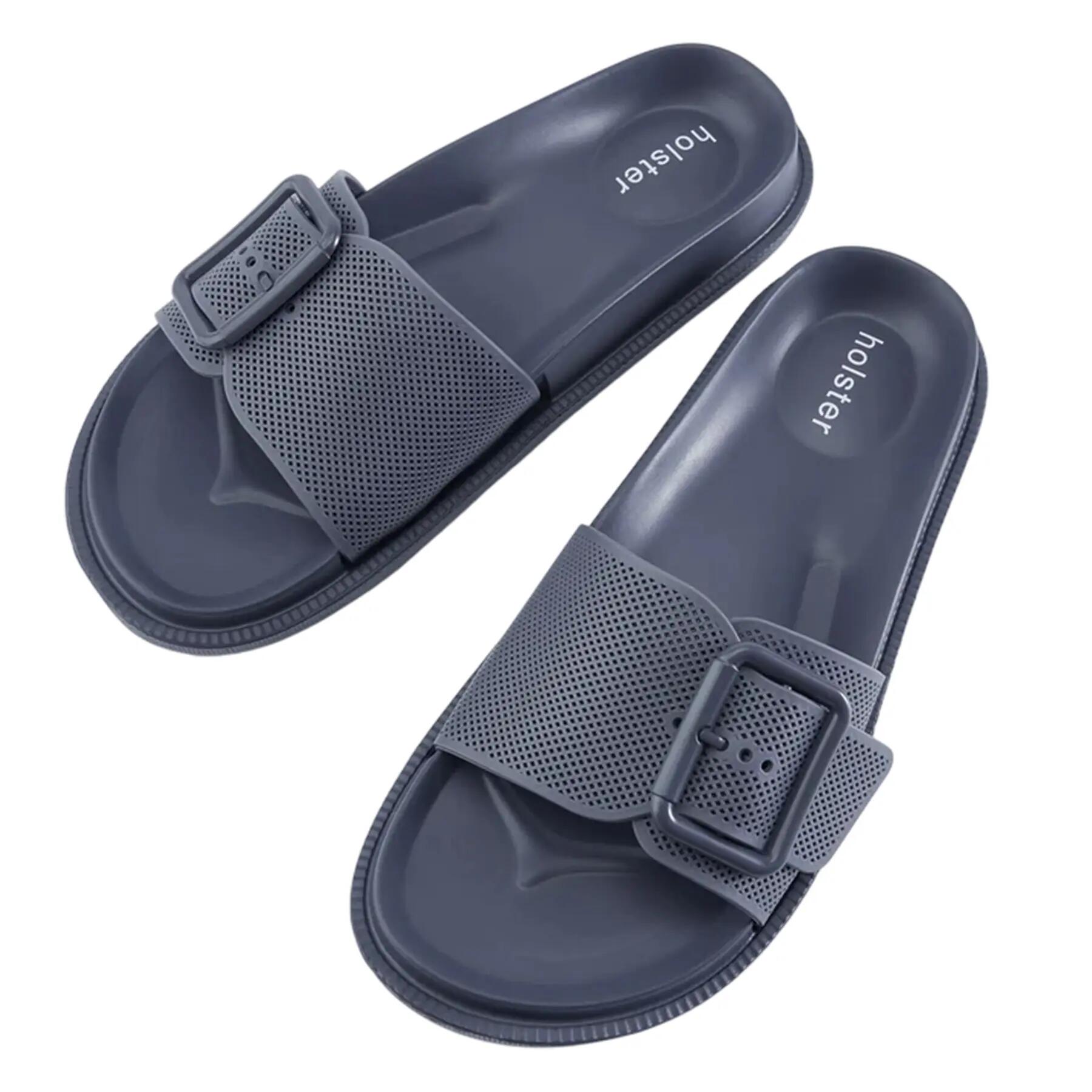 Lazeslippers voor dames (Leisteen) 4/4
