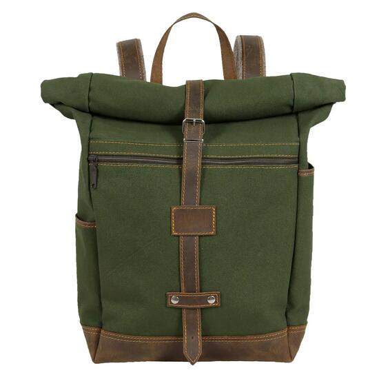 Sac à dos à enroulement en toile Akah Buffalo Ranger
