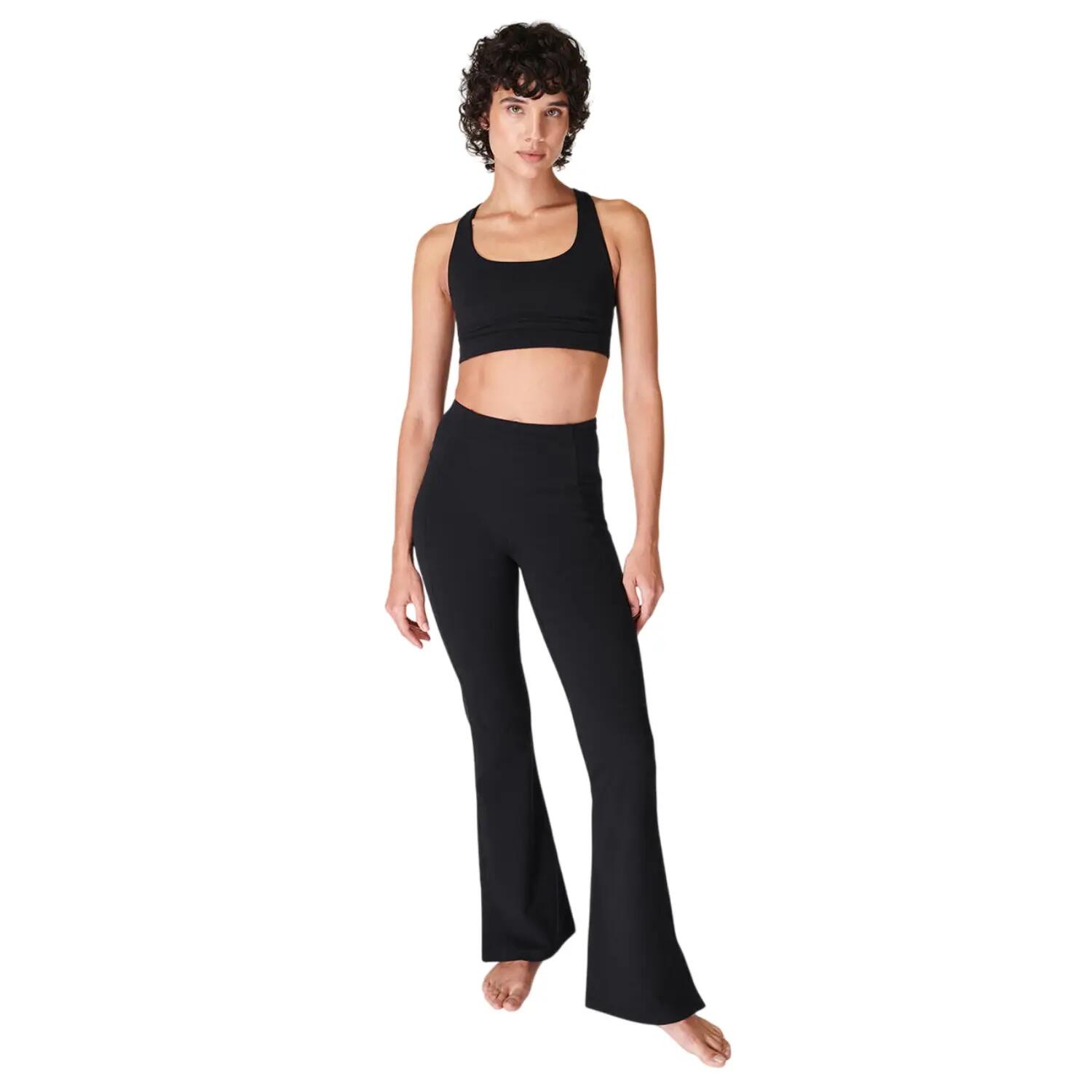 Pantalon Yoga Femme (Noir) 4/4