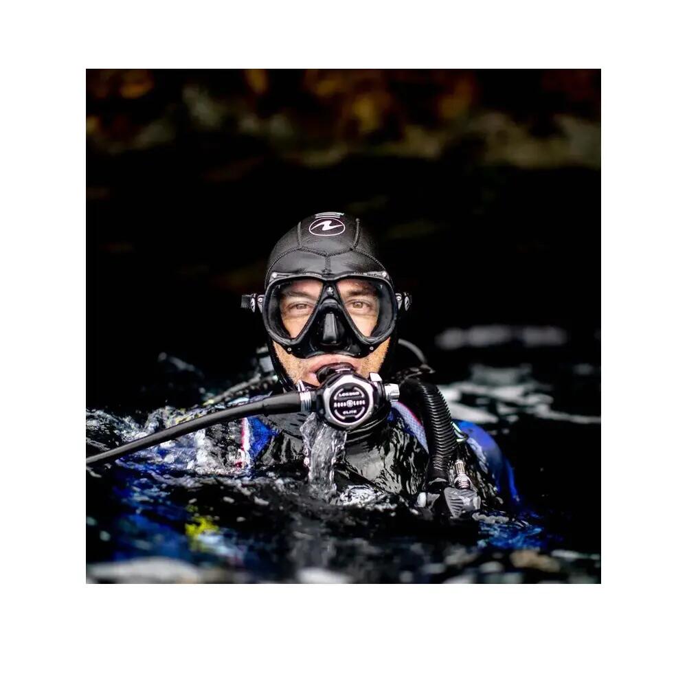 Mascarilla de buceo Aqualung Teknika Negra 3/3