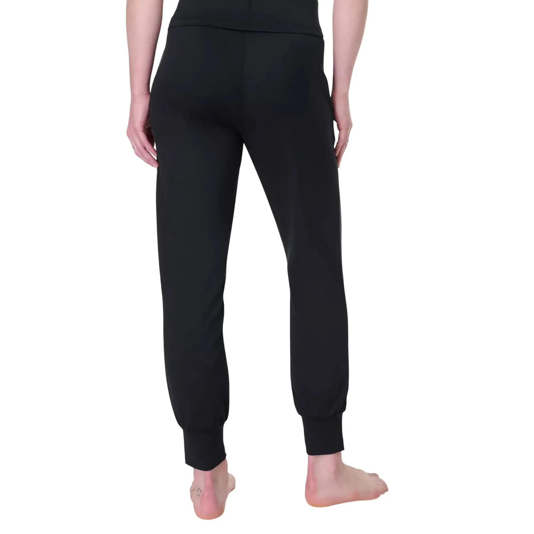 Gaia Performancejoggingbroeken voor dames (Zwart) 3/5