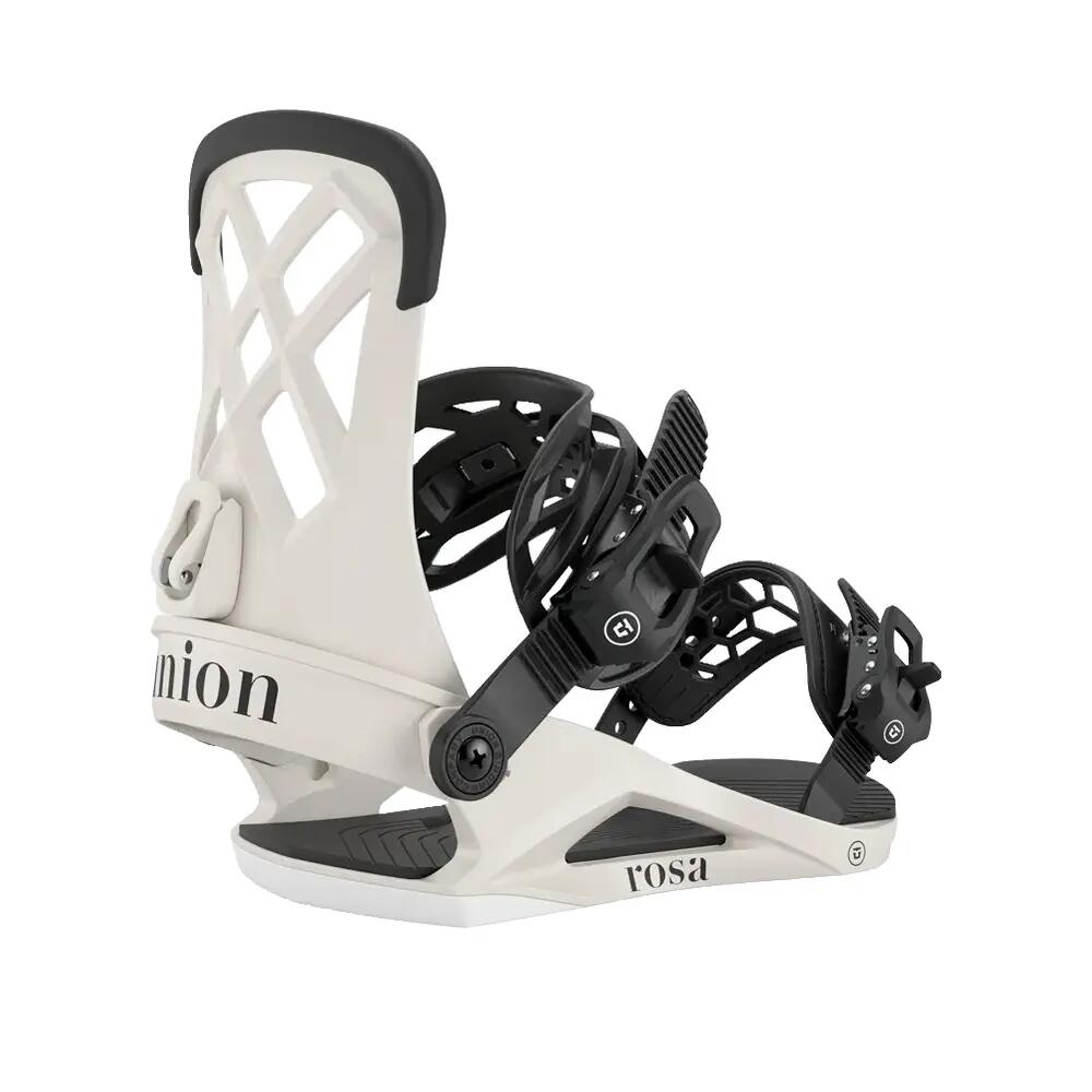 Fixações de snowboard Union Rosa Prata 2/5