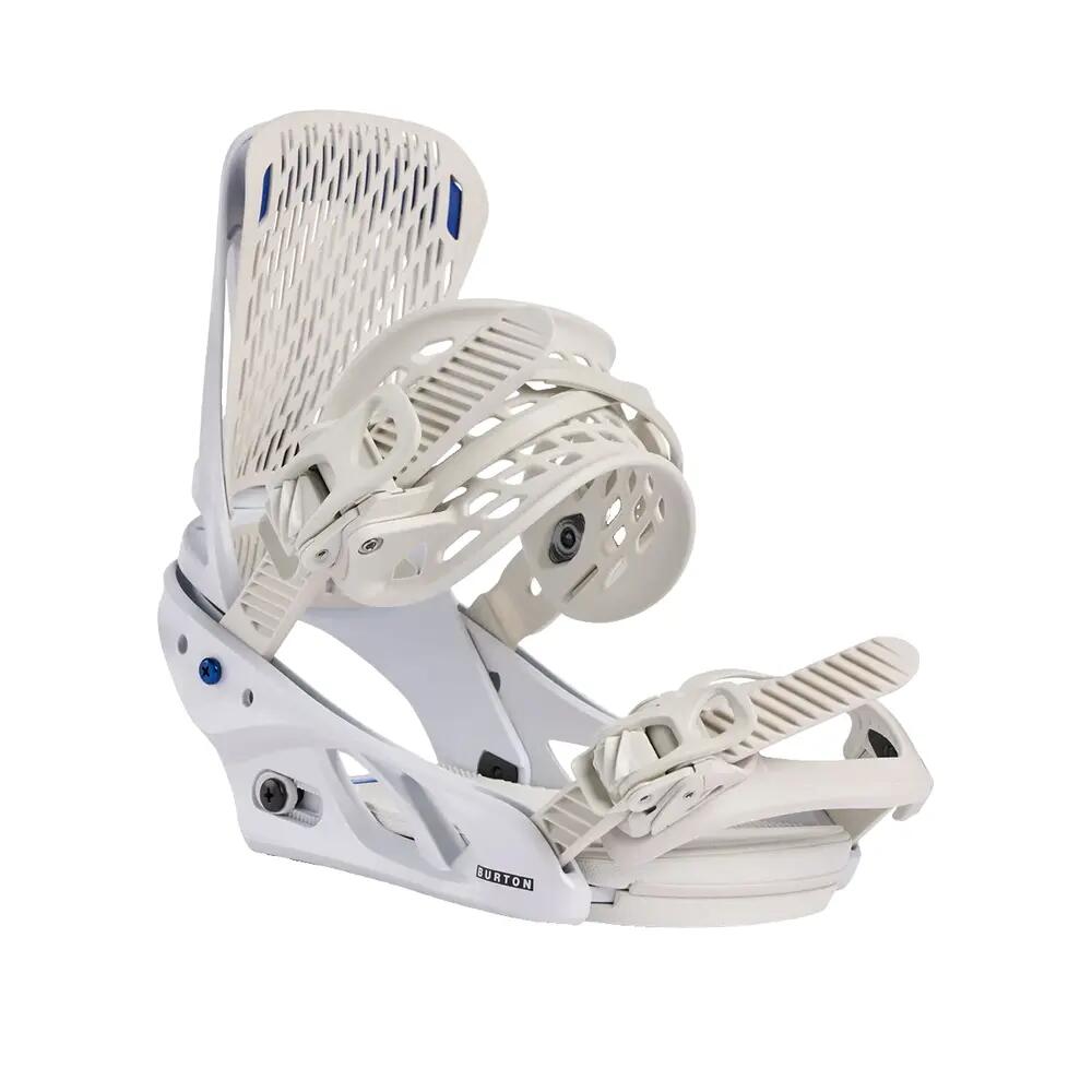 Fixations de snowboard Burton Escapade Re:Flex Blanches 2/6