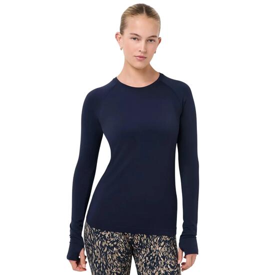 Haut Manches Longues Femme (Bleu Marine Foncé)