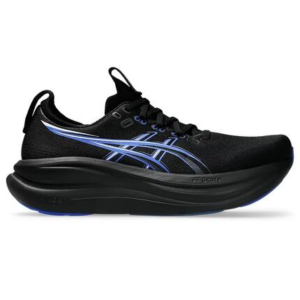 Schoenen, hardlopen, heren, gel-nimbus28, demping, zwart/geel