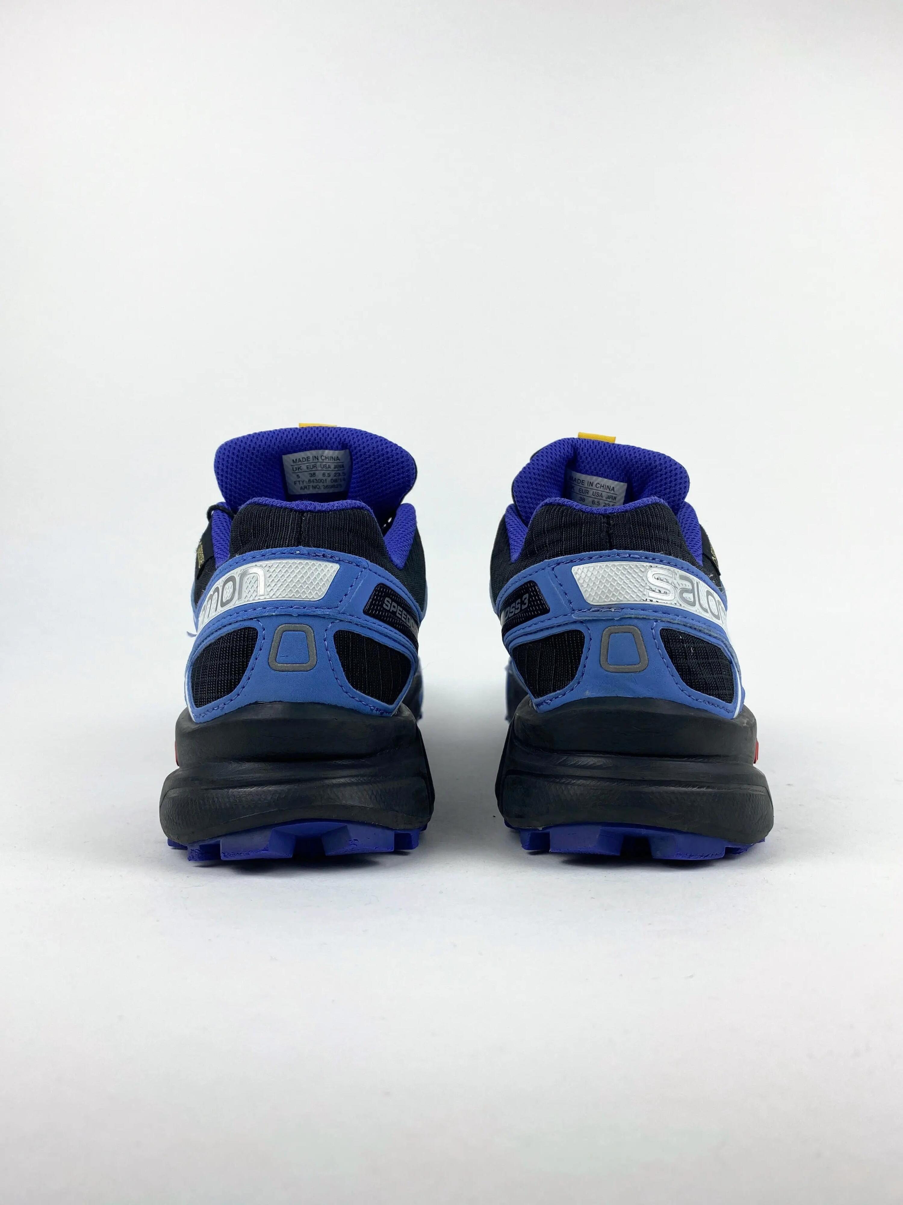 Reconditionné SALOMON Baskets Femme, Speedcross 3 Gore-Tex, Noir Très Bon État 3/4