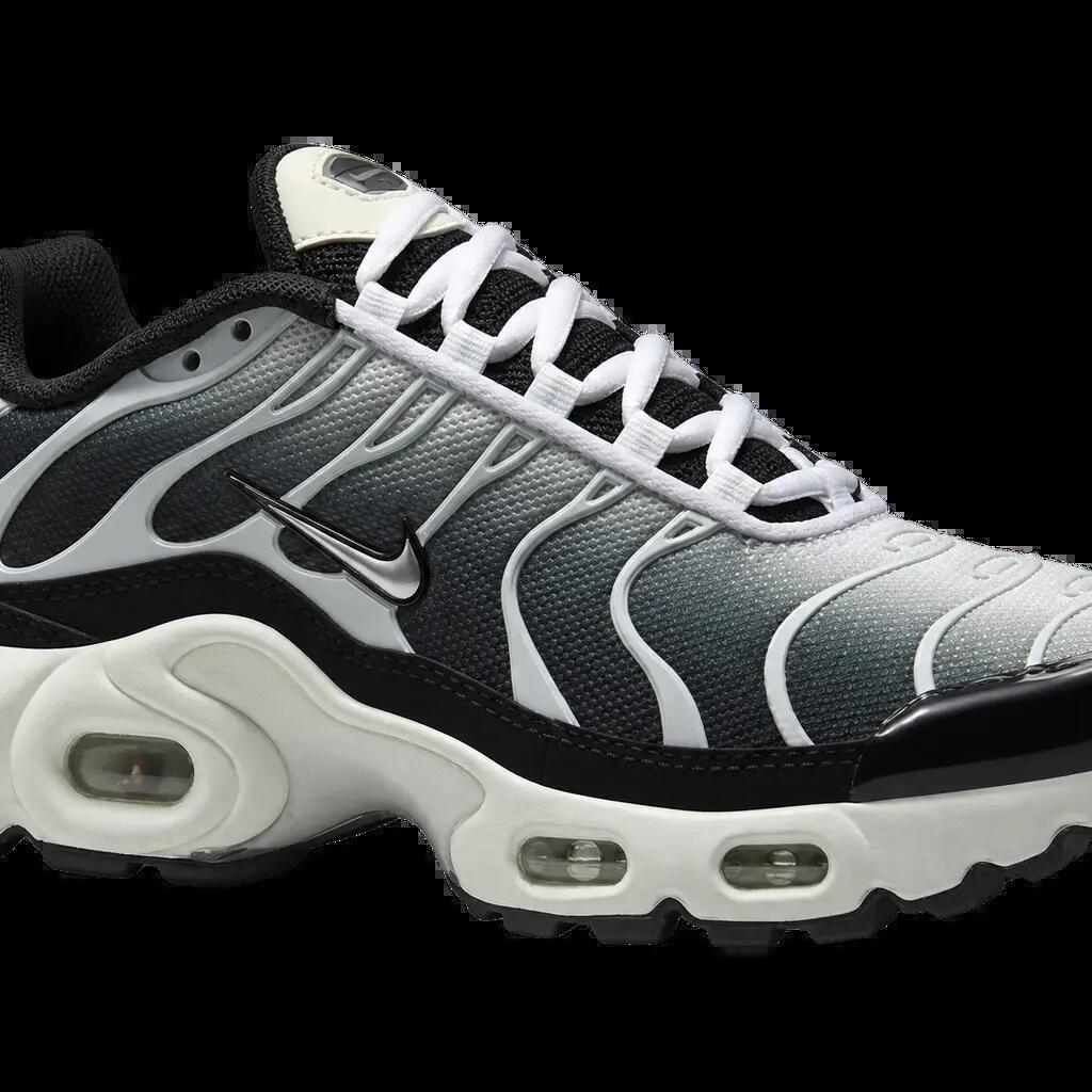 Kinder - Sneaker - Nike Air Max Plus GS - Schwarz, Metallic Cool Grey