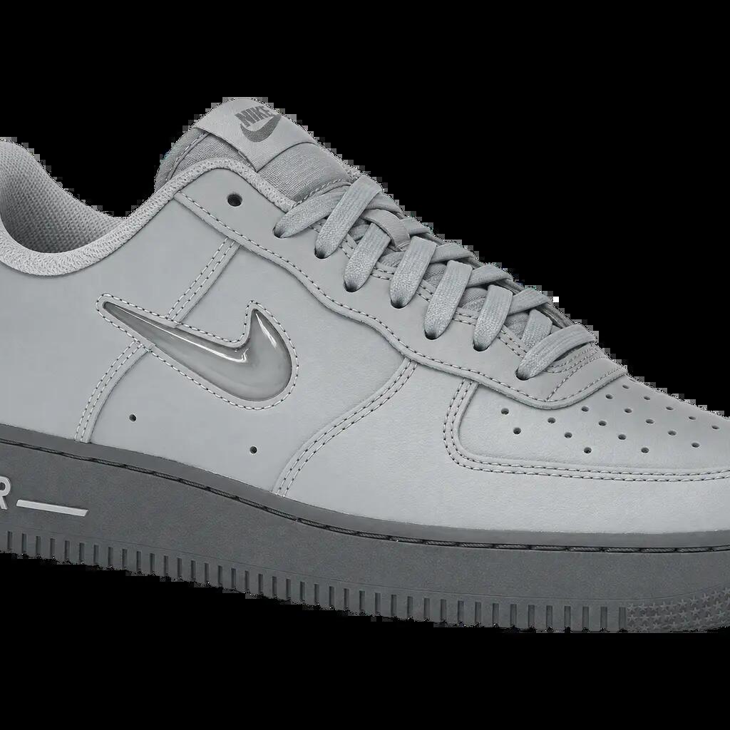 Herren - Sneaker - Nike Air Force 1 Jewel - Wolf Grey, Grau
