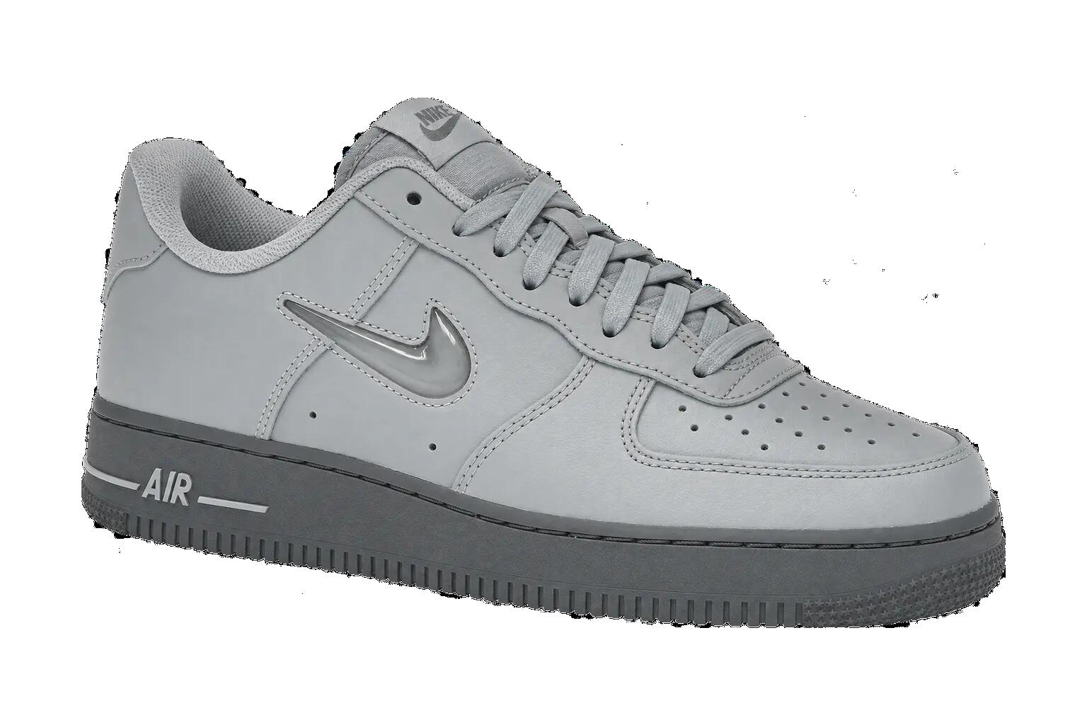 Uomo - Sneaker - Nike Air Force 1 Jewel - Wolf Grey, Grigio 1/1