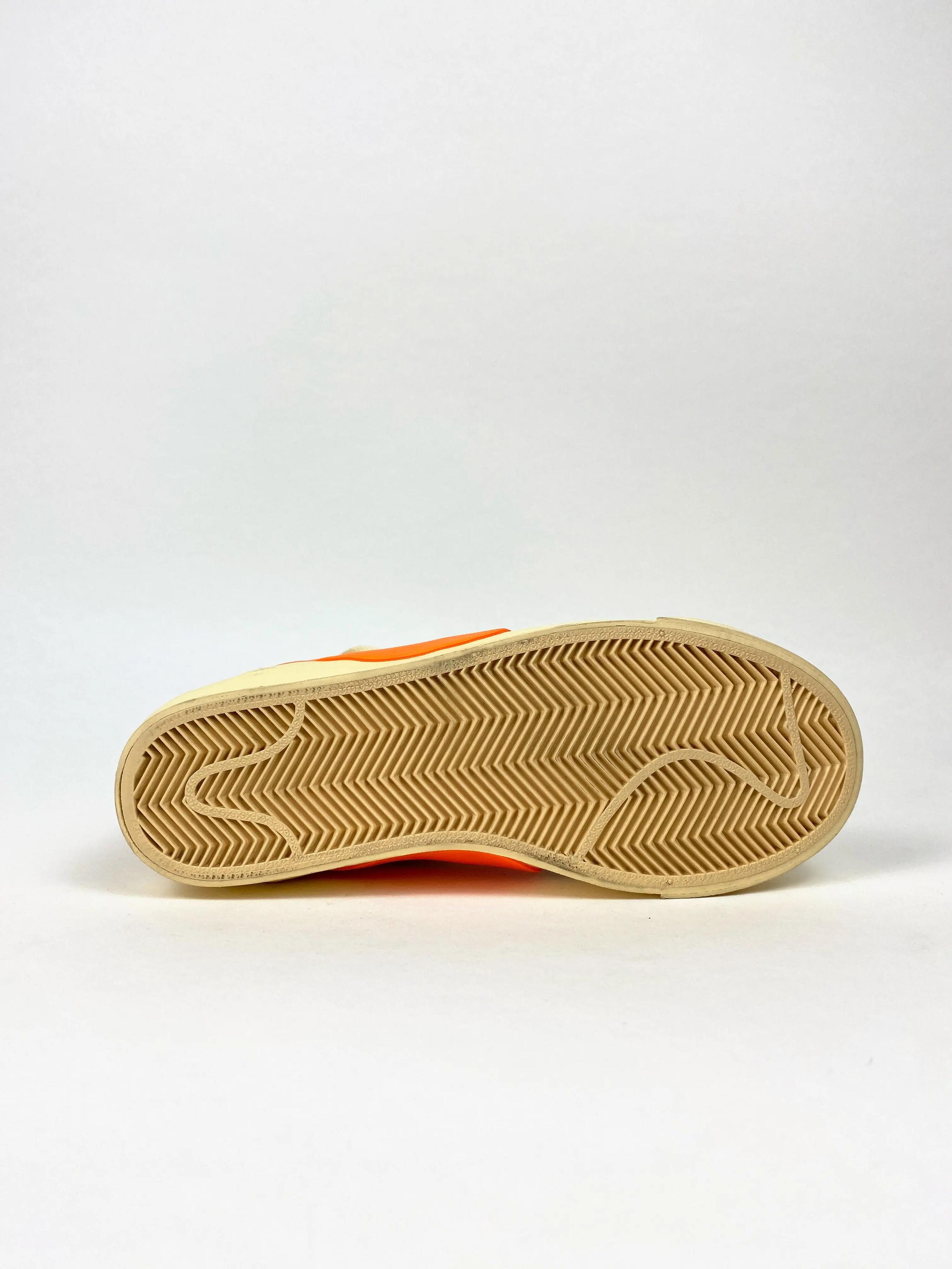 Reconditionné NIKE Baskets Femme, Blazer Mid, Orange Très Bon État 2/4