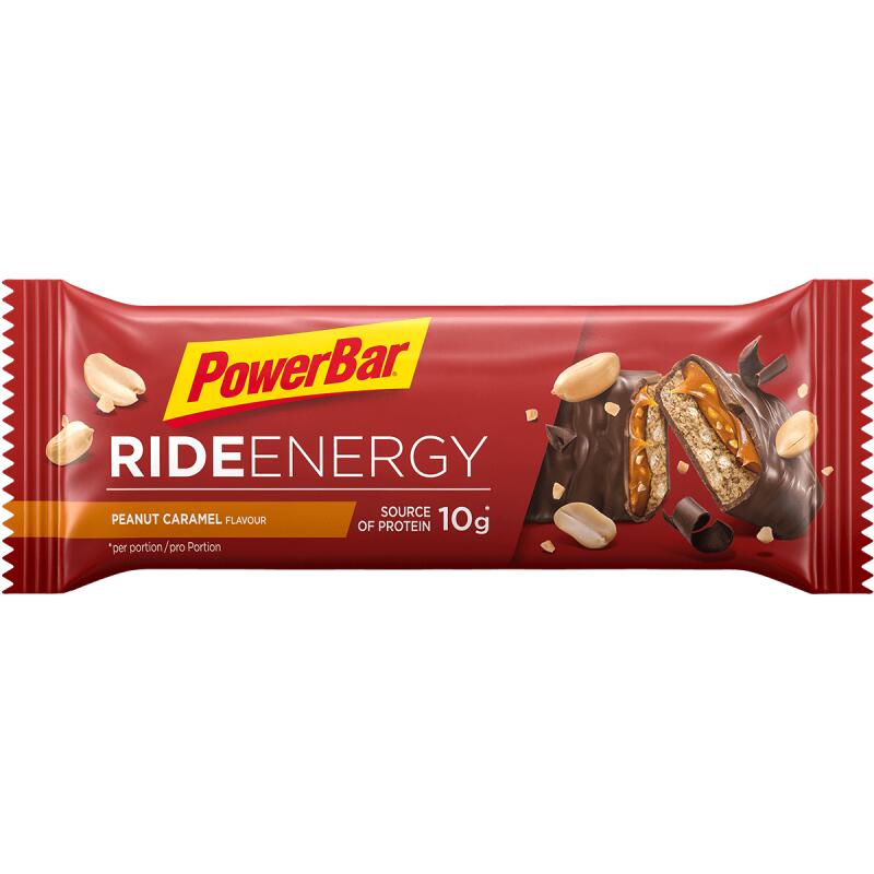 Barritas Energéticas Powerbar Ride Bar Cacahuete-caramelo