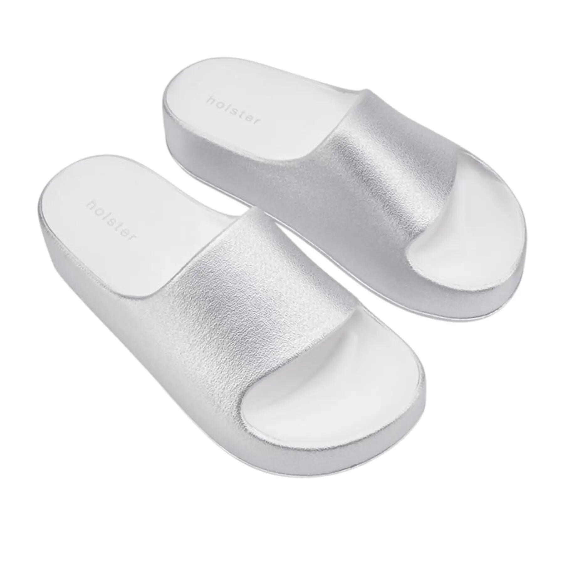 Levitate metallic sandalen voor dames (Zilver) 3/3