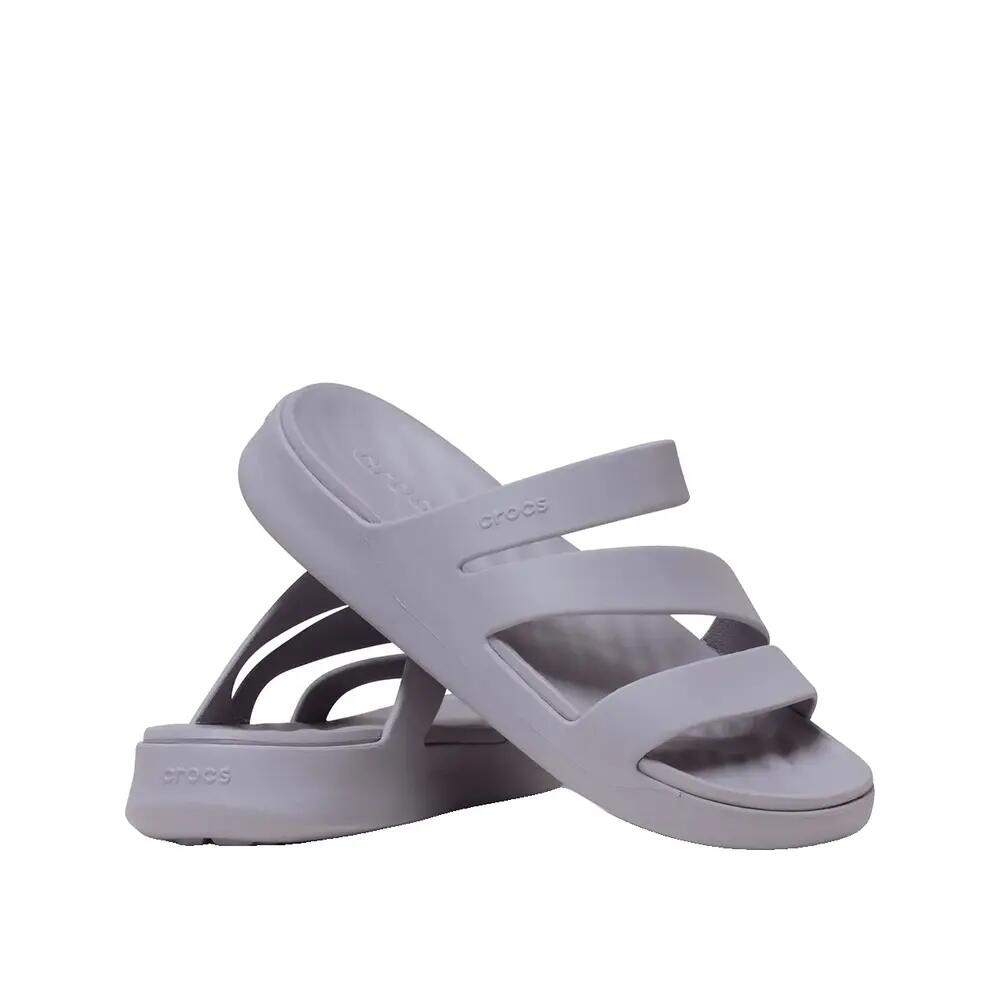 Tongs Crocs Getaway Strappy Grau 3/6