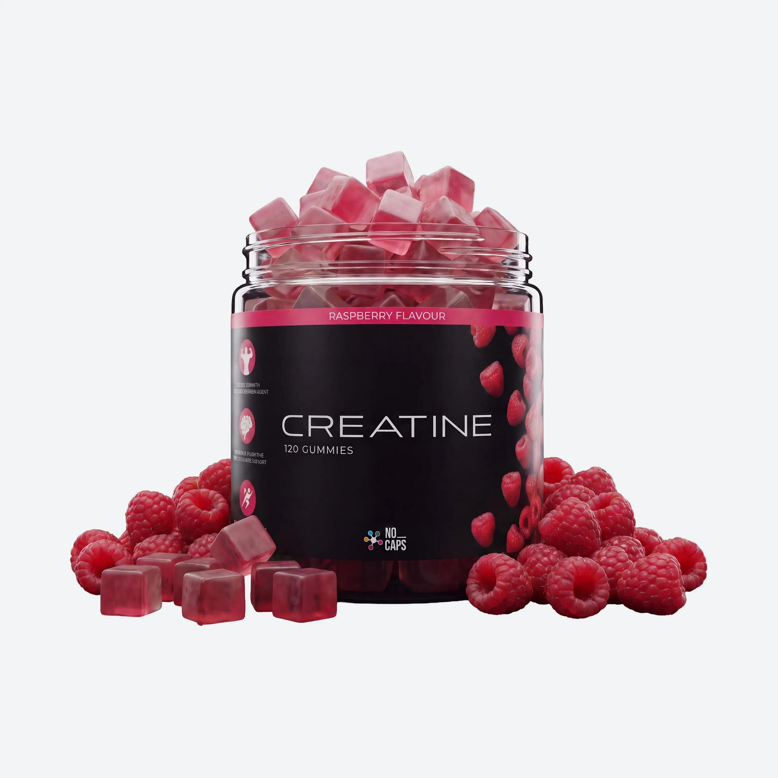 Żelki z kreatyną DMT no_caps Creatine 3 x 120 szt. 3/4